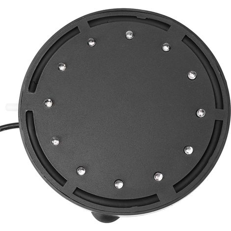 Bulle submersible lumineuse à 12 LED pour aquarium, pompe décorative, 12,5 cm (1/5)