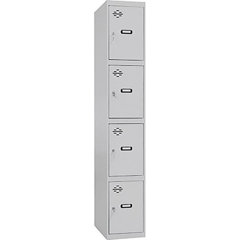 Simon Rack Metallspind hellgrau 180x50 cm (1/3)