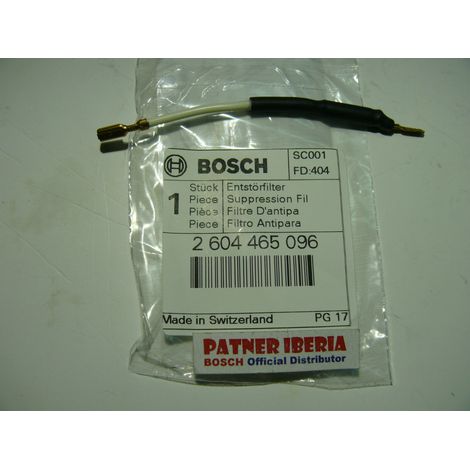 Original Ersatzteil BOSCH 2604465096  Unterdrückungsfilter