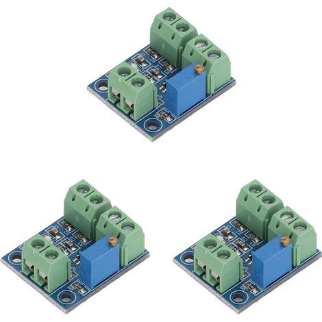 Module convertisseur courant-tension (3 pièces) 0-20 mA vers 0-5 V, carte de conditionnement et de conversion du signal de transmission DC 10-30 V (1/5)