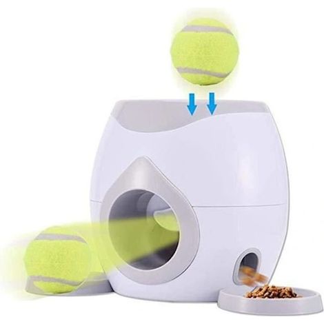 Jouet interactif éducatif blanc pour animaux de compagnie, taille moyenne, en plastique, pour une utilisation en intérieur (1/4)
