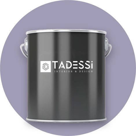 TADESSI Wandfarbe Violett - Blasslavendel - abwaschbare Innenfarbe matt - Dispersionsfarbe - Geruchsarm und Lösemittelfrei