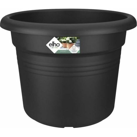 Topf Zylinder Grün Basics D.45cm Living Noir - Elho