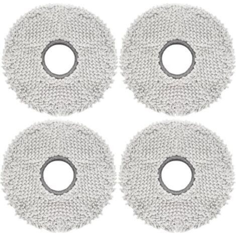 4pcs Cleaning Cloth for Eureka J15 Pro Ultra Robot Vacuum Cleaner Spare Part, Replacement Accessories Washable Microfiber Cloth (1/5)