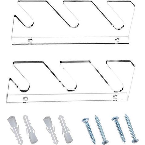 Support mural pour skateboards, longboards et trottinettes (1 paire). (1/4)