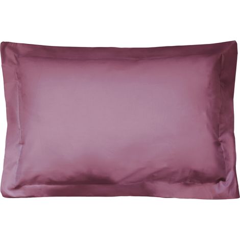 Taie d'oreiller uni coton ALTO 50x80 cm