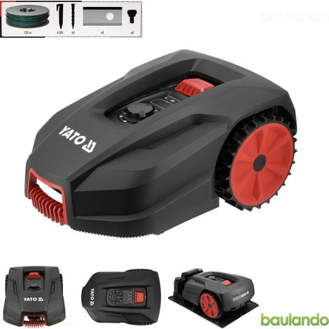 Robot tondeuse jusqu’à 500 m², capteur de pluie, appli Wi-Fi/Bluetooth
