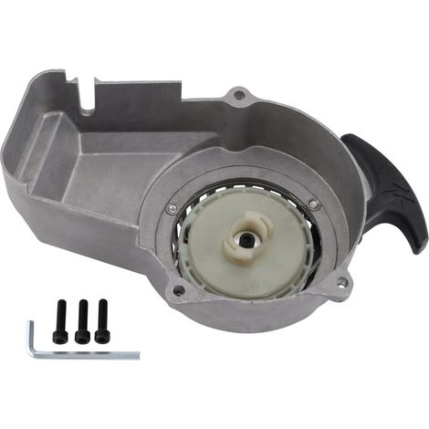 Nouveau démarreur manuel facile à tirer pour motos, en alliage d'aluminium, adapté aux véhicules tout-terrain, quads et autres véhicules tout-terrain. Accessoire de démarrage rapide amélioré. (1/5)