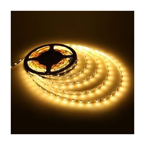 BOBINA STRISCIA 300 LED 5630 5 METRI 5M 12V LUCE CALDA NATURALE CASA STRIP IP20