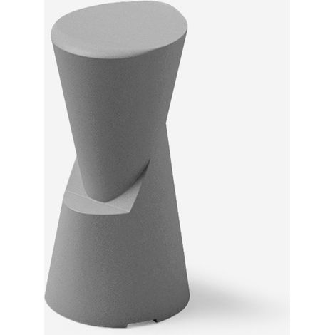 Sgabello design bar indoor outdoor in polietilene Dot - Ferro