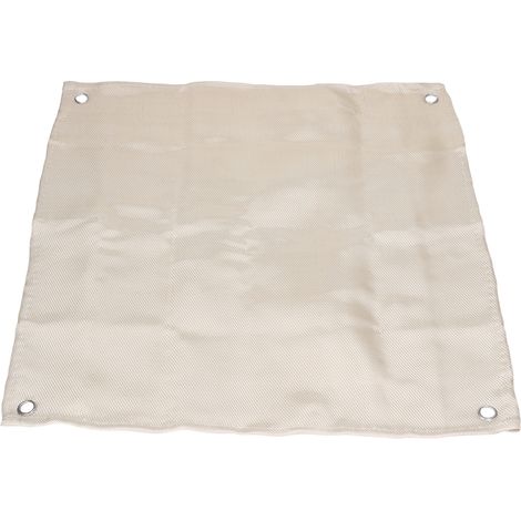Couverture anti-feu domestique 50x50cm, résiste à 550°C - Protection incendie en fibre de verre (1/5)
