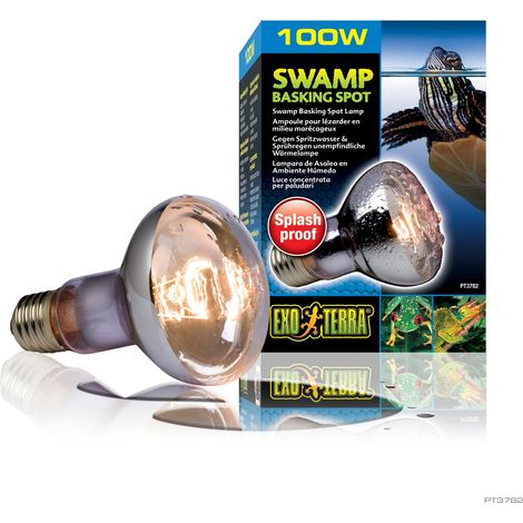 Lámpara basking exo-terra swamp basking spot 75W impermeable