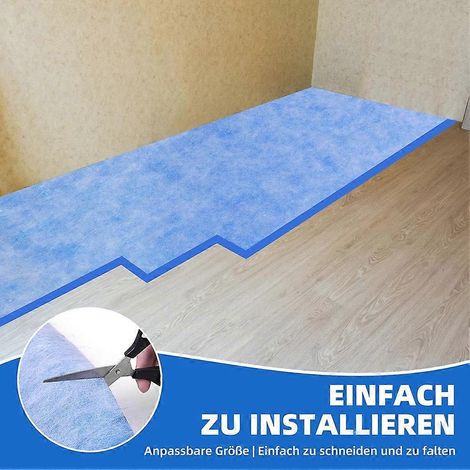 Rouleaux de membrane étanche de 30 cm x 10 m, sous-couche de revêtement de sol flexible, matériaux étanches découpables (1/3)
