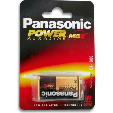Pilas Panasonic 6lr61 Pack 1 Pila 90013