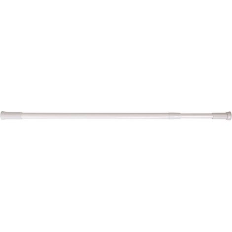 Barre De Douche - Aluminium - Extensible 110-200 Cm - Blanc (1/5)