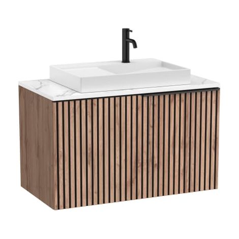 MUEBLE HORIZON 900 1 CJN.+ENC.MARMOLEADA BL+LAV.BL SBENC.WIEW