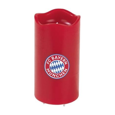 Vela LED FC Bayern sin marca roja 15 cm