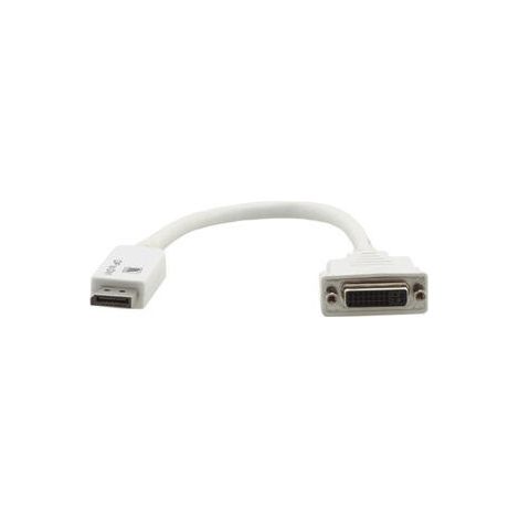 Kramer Electronics Cable ADC-DPM/DF 0,3m Blanco - DisplayPort a DVI-I
