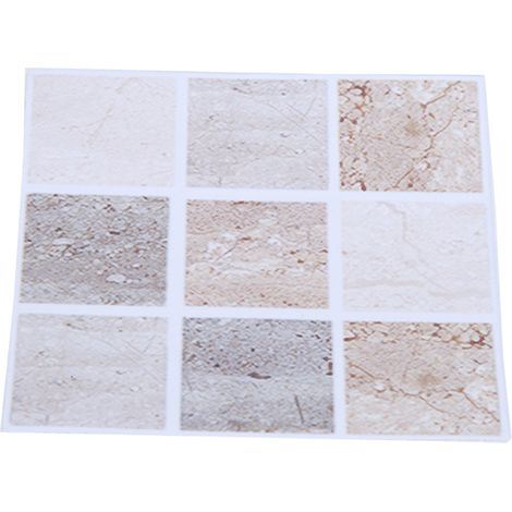 18 autocollants de transfert pour carrelage mosaïque, salle de bain, cuisine, bricolage, maison (10 cm x 10 cm) (004) (1/5)