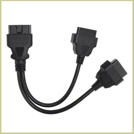 1 Câble extension OBD, Connecteur 16 broches, Matériau PVC, Transmission données, Véhicule OBD2 (1/5)