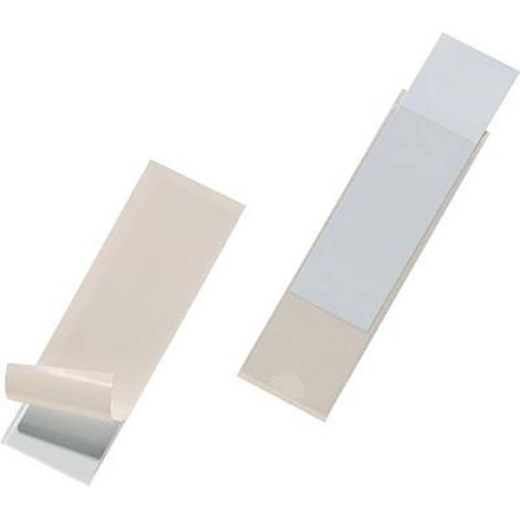 Durable pochettes autoadhésives POCKETFIX - 8073 (l x H) 100 mm x 30 mm transparent 10 pc(s) 807319 (1/3)