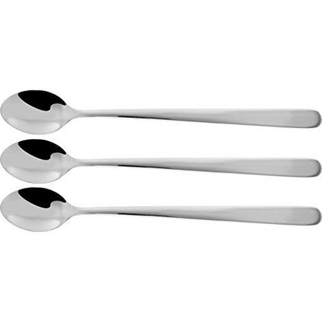Fackelmann 41421 - Set di 3 cucchiai con manico lungo, 19 cm (1/3)