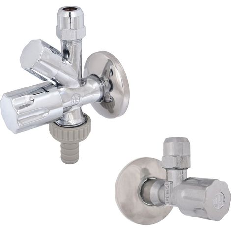 Schlösser Armaturen KOMBI-ECKVENTIL-SET BEST.AUS: KOMBI-EV 7115.15+EV 7100.15