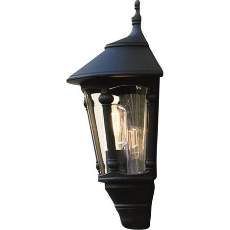 Konstsmide Virgo Applique Murale Extérieure Lanterne Classique M.Noir, IP23 (1/3)