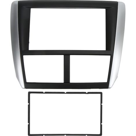 Fascia panel for car radio frame, dashboard mounting frame, double DIN stereo dashboard kit for Subaru Forester Impreza (1/5)