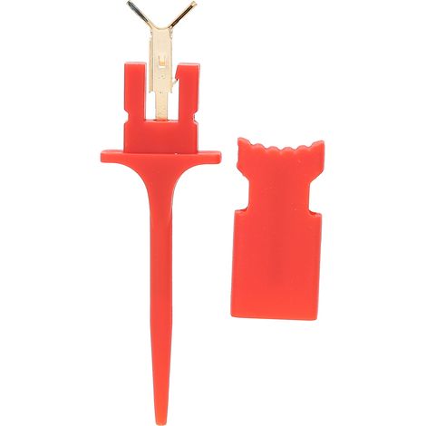 Testhaken Mini IC-Testclip PA für Elektronik-Experimente, Reparatur und Wartung (Rot) (1/5)