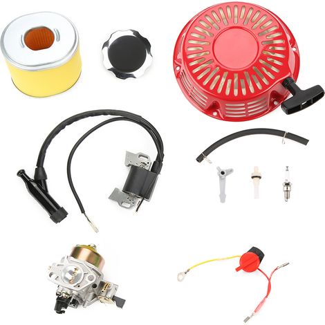 pièces consommables pour moteur essence Honda GX340 GX390 : bobine d'allumage, bougie d'allumage et filtre à air (1/5)
