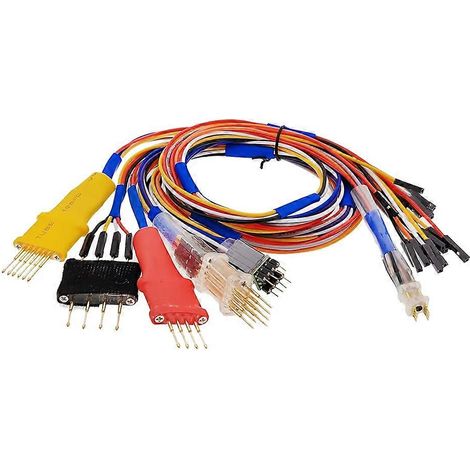 5-adriger Stift- und Sondenadapter für IProg/Xprog, für Steuergeräte, lötfreie Schaltungsmontage. (1/5)