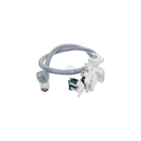 Manguera de entrada compatible con Bosch 11019386 Aquastop de 1,5 m con válvula magnética para lavadora