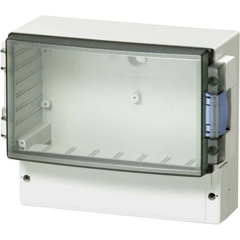 Fibox ABS 21/18-3 Contenitore per indicatori 185 x 213 x 118 ABS Grigio fumo 1 pz.