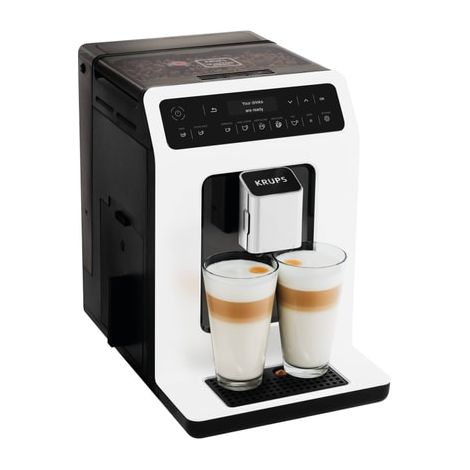 Cafetière automatique Krups Evidence EA8901 – 15 recettes – Moulin intégré – Réservoir 2,3 L – Pression 15 bars – Écran OLED