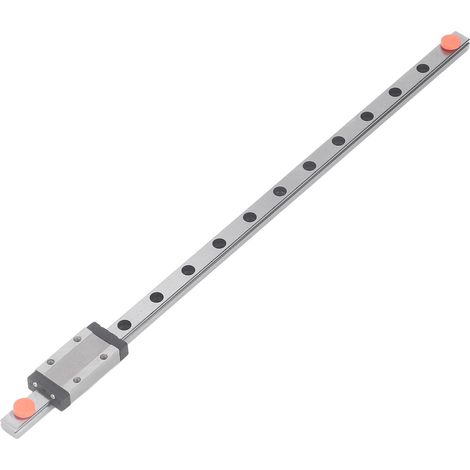 Glissière linéaire miniature avec bloc à roulements pour imprimante 3D, coulisseau de précision, rail de guidage compact, kit de mouvement linéaire (1/5)