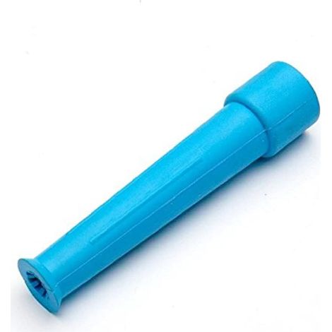 Bulk Hardware BH03684 Beccuccio Grande in Gomma Anti-Schizzi per Rubinetto Lavello, Blu (1/2)