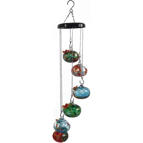 Mangeoires à oiseaux carillonnées charmantes pour l'extérieur, modèle 7-- (1/5)