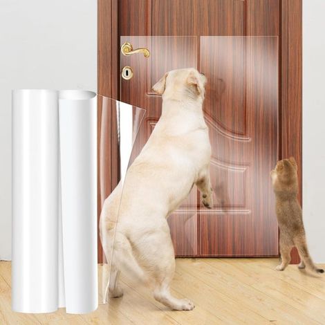 Protection Anti-Rayures pour Chat-5 mx30cm-Protection Anti-Rayures pour Meubles de Chats -pour Portes de Chien-Protection Transparente pour Meubles (1/5)
