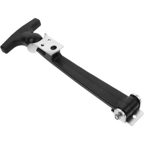 BUNTHAUS 23X8X2 cm Attache Capot En Caoutchouc Avec Poignée En T Flexible Fixation Durable En Acier Inoxydable Pour Sécuriser Le Moteur De Voiture (1/5)