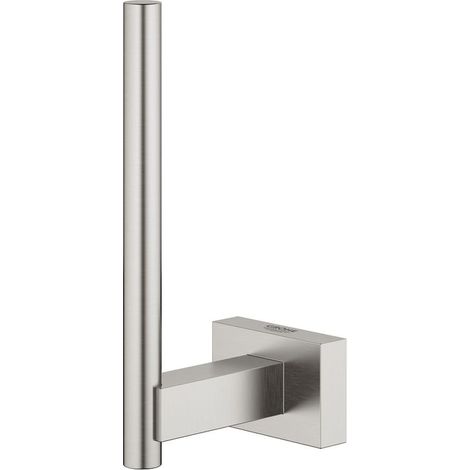 Reservepapierhalter Essentials Cube 406231 Wandmont. Metall supersteel (1/4)