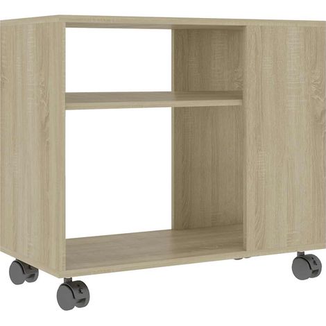 vidaXL Tavolino da Salotto Rovere Sonoma 70x35x55 cm Legno (1/5)