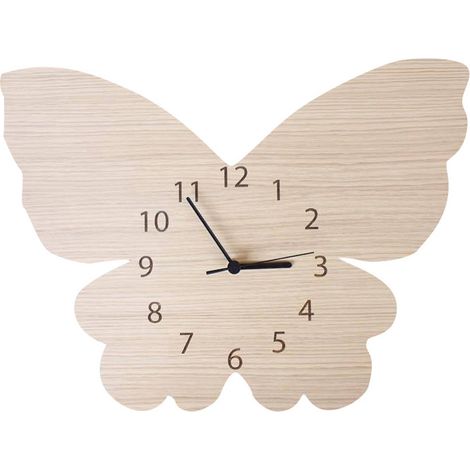 Horloge murale pour enfants, design dessin animé moderne, horloge cadeau (1/3)