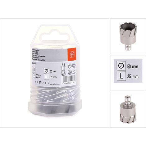 Fein 1x HM Ultra Kernbohrer mit QuickIN-Aufnahme Ø 50 mm - 63127124017 (1/5)