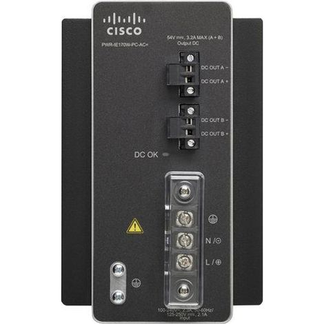 Adaptador de corriente - Cisco - Módulo de alimentación AC-DC - 170 Watt - Montaje en riel DIN - Interior (1/3)