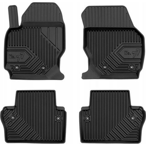 Alfombrillas para Volvo XC70 2 2007-2016, alfombrillas para puertas, alfombrillas de goma para puertas, bandejas 77