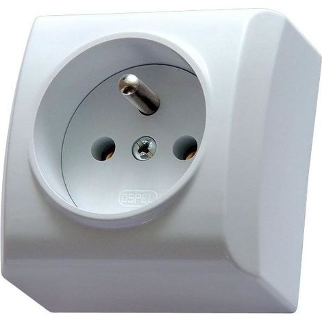 Enchufe individual BIS con/sin blanco GN-1BZ/00
