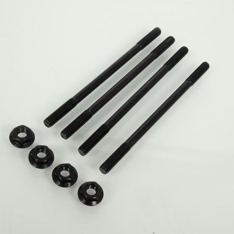 4 goujon écrou cylindre culasse Teknix pour scooter Gilera 50 (1/2)