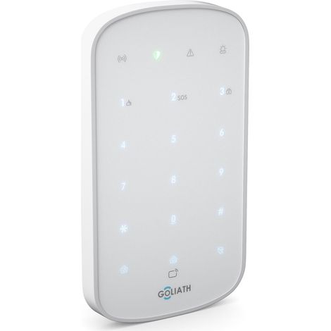 GOLIATH Basic Alarm  KeyPad  LED-Statusanzeige  Passwort oder RFID  Weiß  KeyPad (1/3)