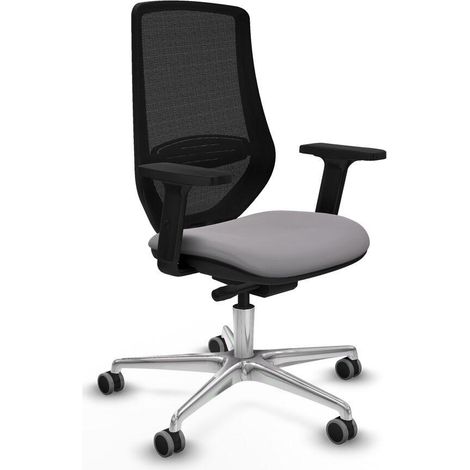 piqueras-y-crespo Mardos ergonomischer Bürostuhl grau
